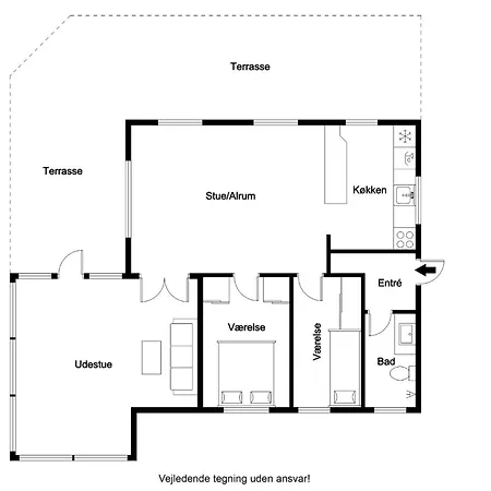 Valea - 600m From The Sea By Interhome Dom wakacyjny Aabenraa